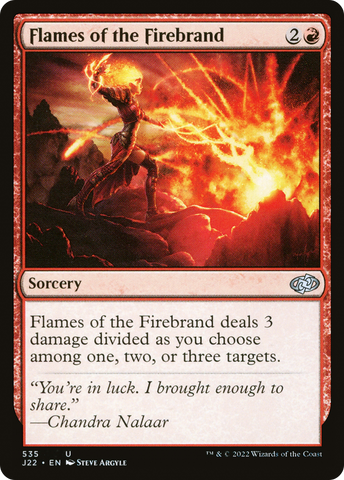{C} Flames of the Firebrand [Jumpstart 2022][J22 535]