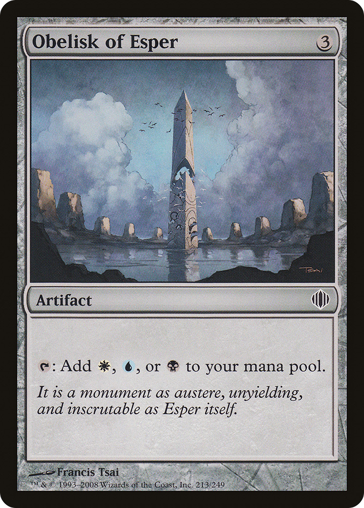 {C} Obelisk of Esper [Shards of Alara][ALA 213] - Misty Mountain Games