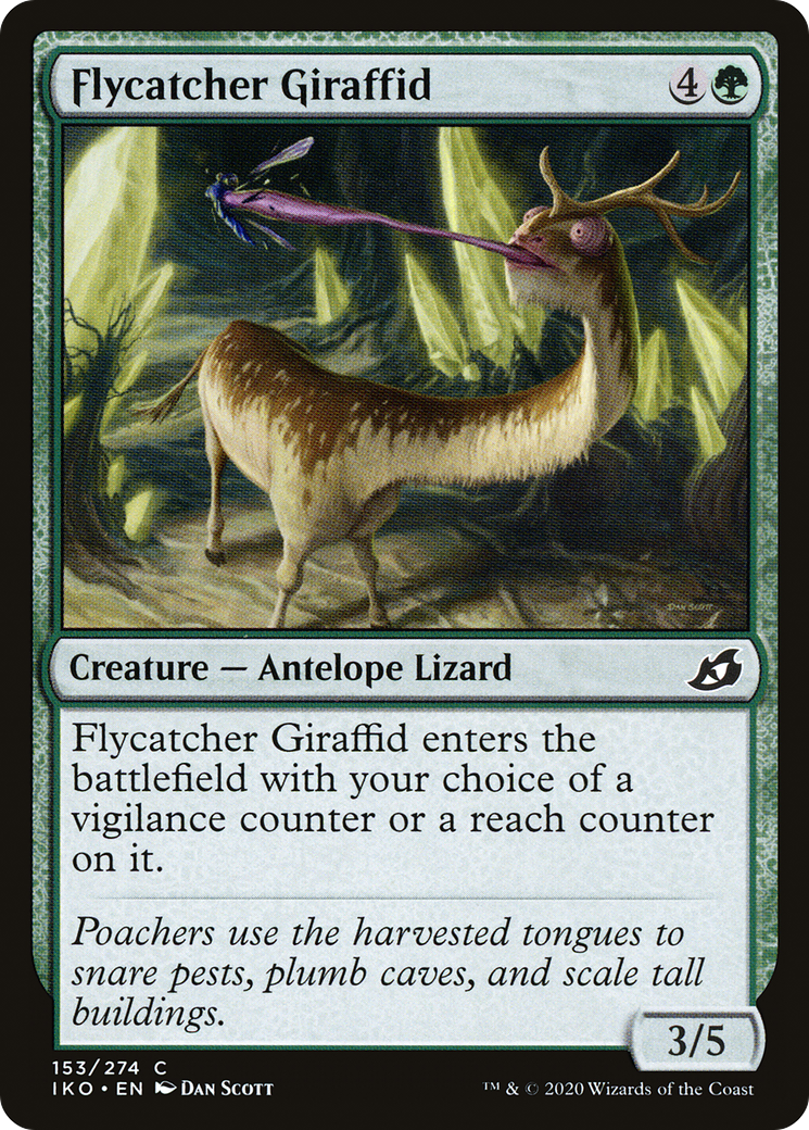 {C} Flycatcher Giraffid [Ikoria: Lair of Behemoths][IKO 153]