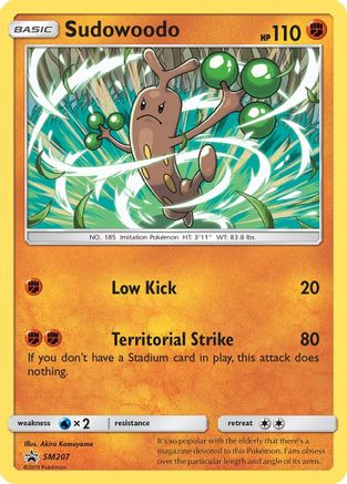 [PKM-R] Sudowoodo (SM207) [Sun & Moon: Black Star Promos]