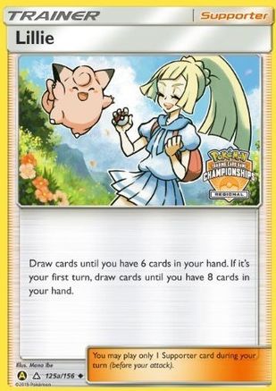 [PKM] Lillie (125a/156) (Regional Promo) [Sun & Moon: Ultra Prism]