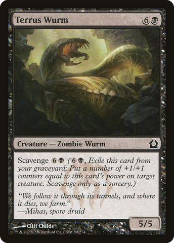 {C} Terrus Wurm [Return to Ravnica][RTR 080]