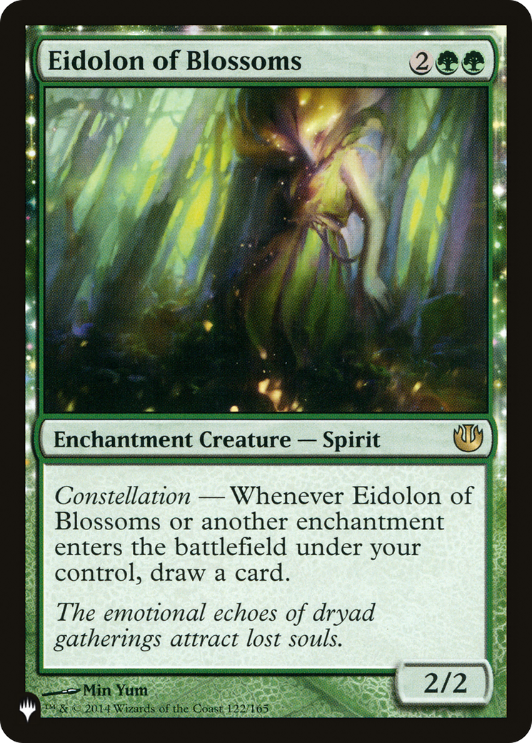 Eidolon of Blossoms [LIST 122/165] : (enchantment)