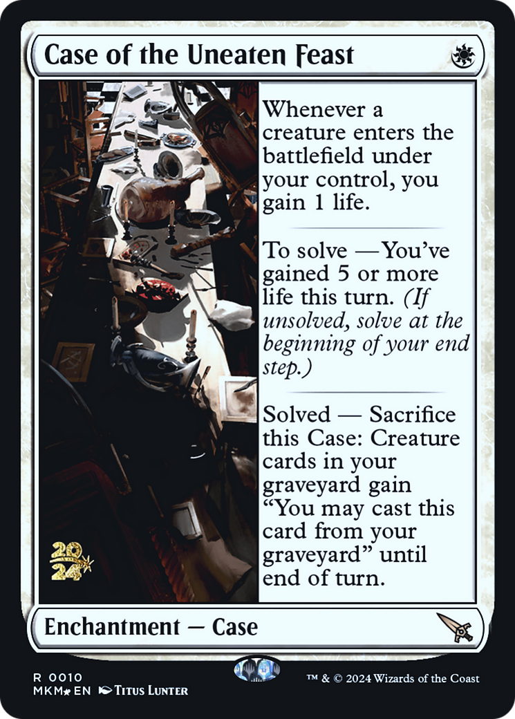 {R} Case of the Uneaten Feast [Murders at Karlov Manor Prerelease Promos][PR MKM 010]