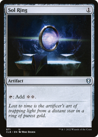 {C} Sol Ring [Commander Legends: Battle for Baldur's Gate][CLB 871]