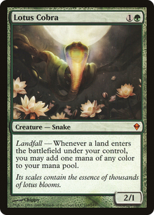 {R} Lotus Cobra [Zendikar][ZEN 168]