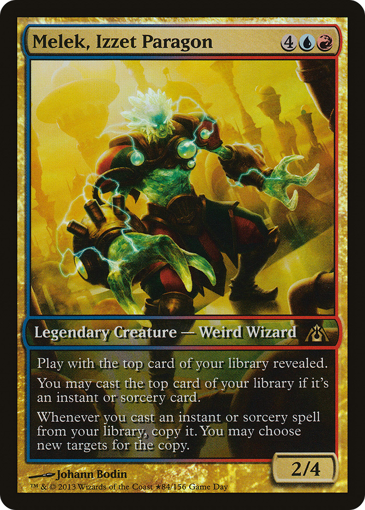 {R} Melek, Izzet Paragon (Game Day) [Dragon's Maze Promos][PA DGM 084] - Misty Mountain Games