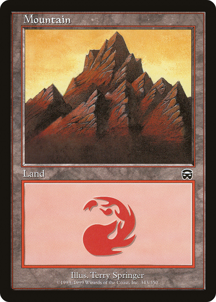{B}[MMQ 343] Mountain (343) [Mercadian Masques]