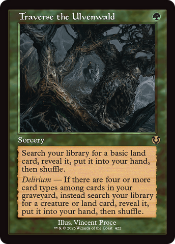 {R} Traverse the Ulvenwald (Retro Frame) [Innistrad Remastered][INR 422]