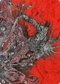 {A} Varragoth, Bloodsky Sire Art Card [Kaldheim Art Series][AKHM 078]