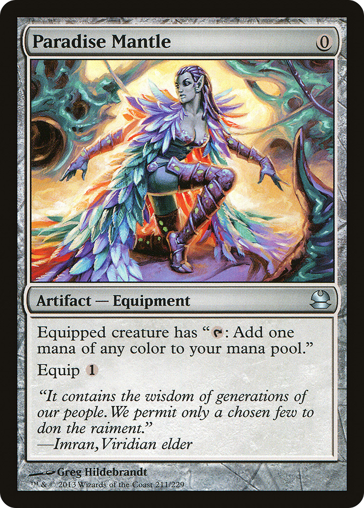 {C} Paradise Mantle [Modern Masters][MMA 211] - Misty Mountain Games