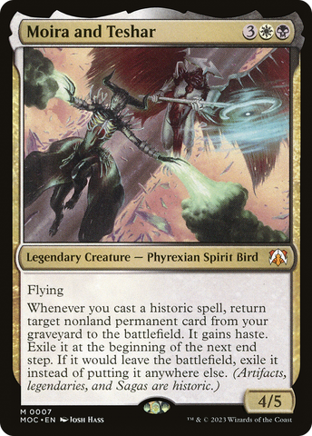 {R} Moira and Teshar [March of the Machine Commander][MOC 007]