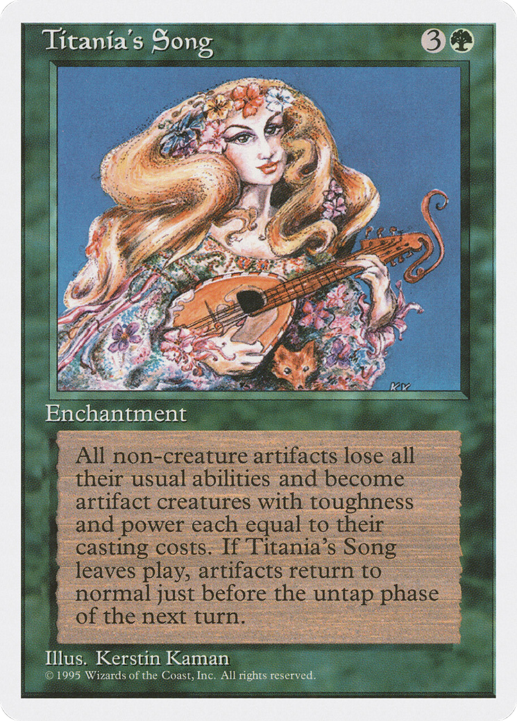 {R} Titania's Song [Fourth Edition][4ED 276] - Misty Mountain Games
