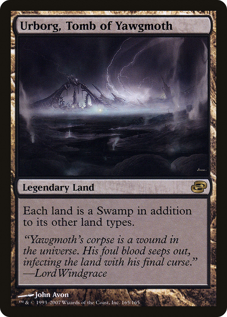 {R} Urborg, Tomb of Yawgmoth [Planar Chaos][PLC 165]