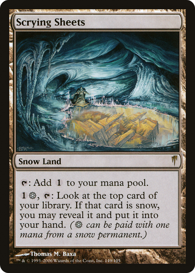 {R} Scrying Sheets [Coldsnap][CSP 149]