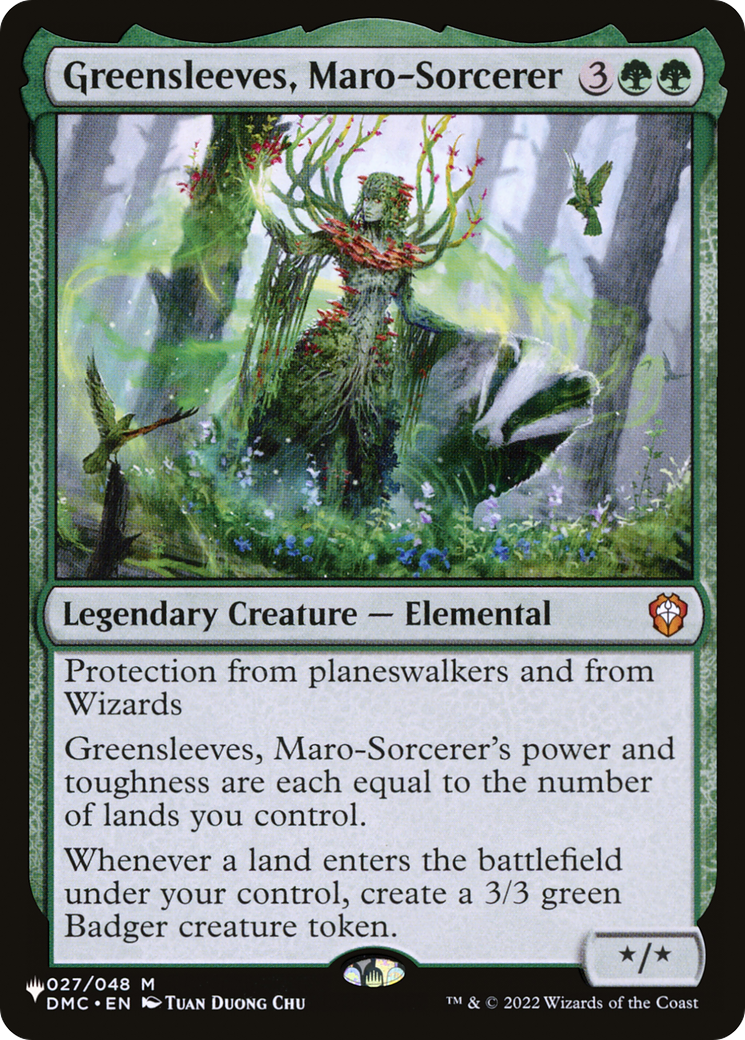 Greensleeves, Maro-Sorcerer [LIST 027/048]