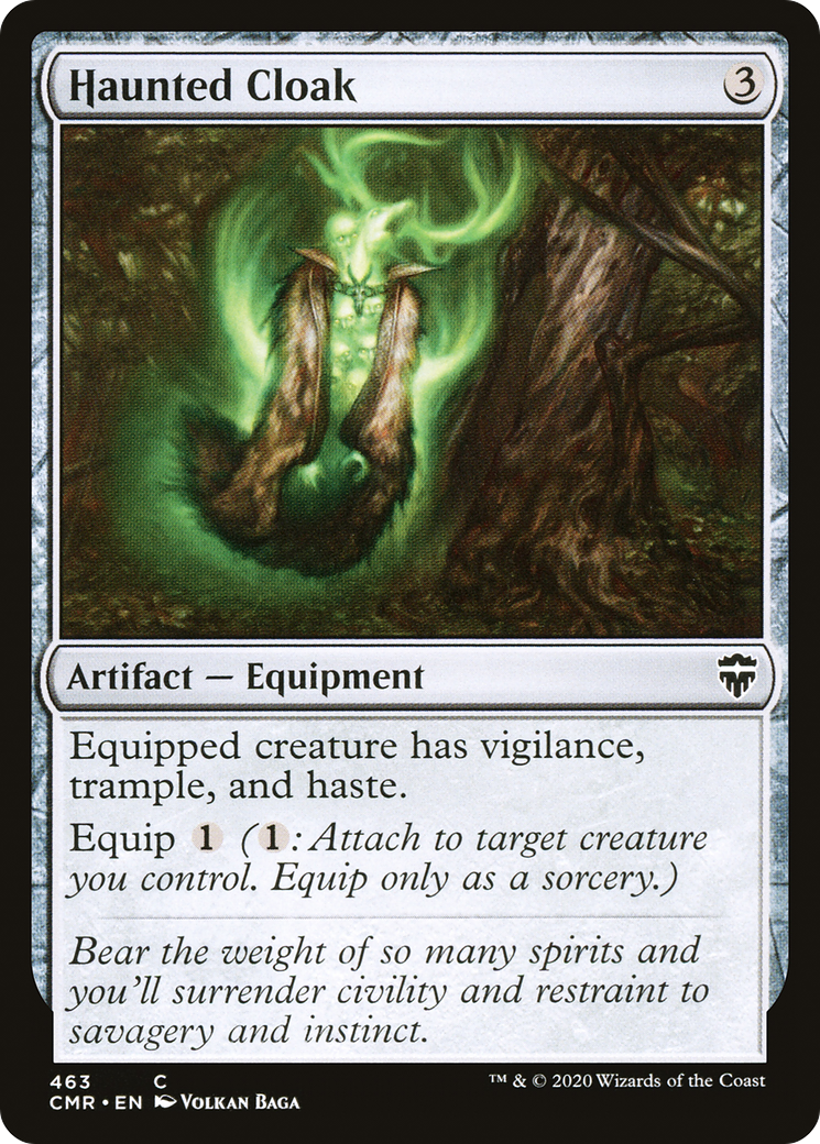 {C} Haunted Cloak (463) [Commander Legends][CMR 463]