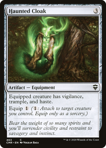 {C} Haunted Cloak (463) [Commander Legends][CMR 463]