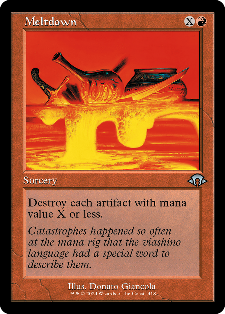 {C} Meltdown (Retro) [Modern Horizons 3][MH3 418]