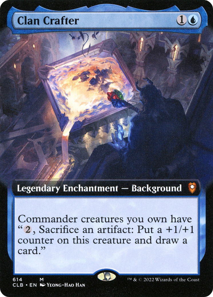 {R} Clan Crafter (Extended Art) [Commander Legends: Battle for Baldur's Gate][CLB 614]