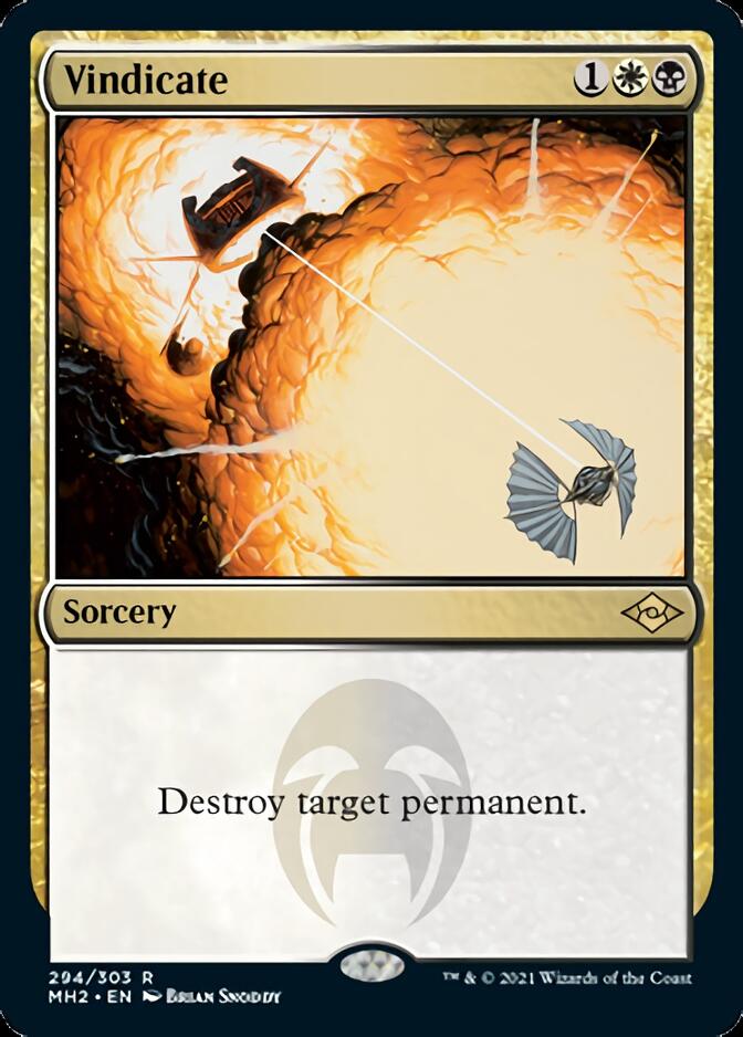 {R} Vindicate (Foil Etched) [Modern Horizons 2][ET MH2 294]