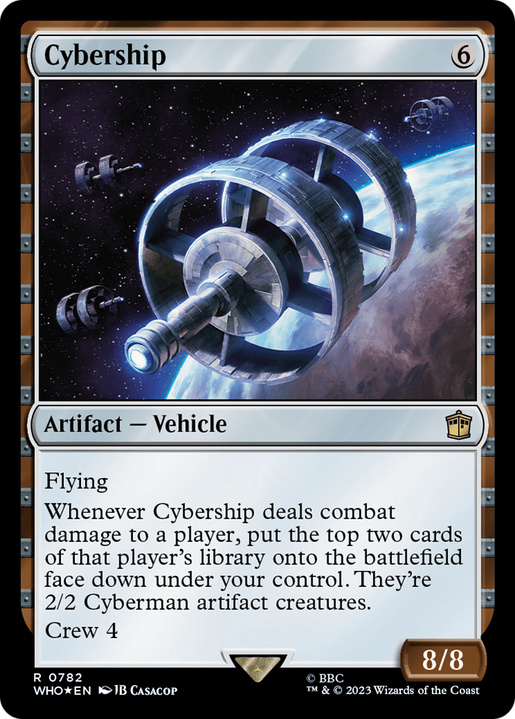 {R} Cybership (Surge Foil) [Doctor Who][WHO 782]