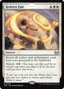 {R} Redress Fate [Duskmourn: House of Horror Commander][DSC 009]