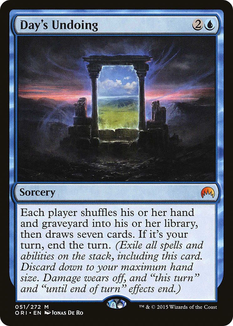 {R} Day's Undoing [Magic Origins][ORI 051] - Misty Mountain Games
