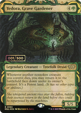 {R} Yedora, Grave Gardener (Serialized) [Multiverse Legends][SR MUL 160]