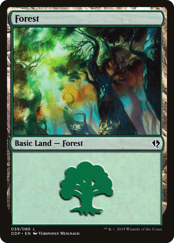{B}[DDP 039] Forest (39) [Duel Decks: Zendikar vs. Eldrazi]
