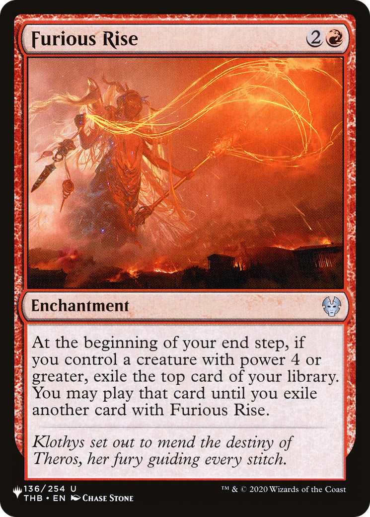Furious Rise [LIST 136/254]