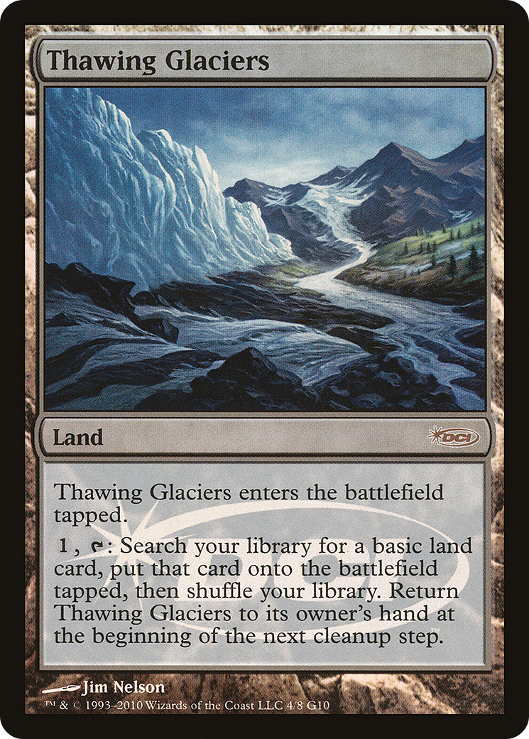 {R} Thawing Glaciers [Judge Gift Cards 2010][PA J10 004]