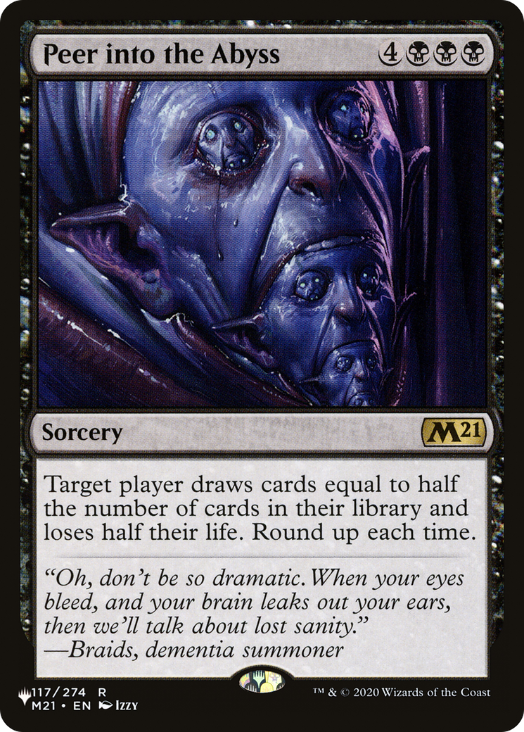 Peer into the Abyss [LIST 117/274]