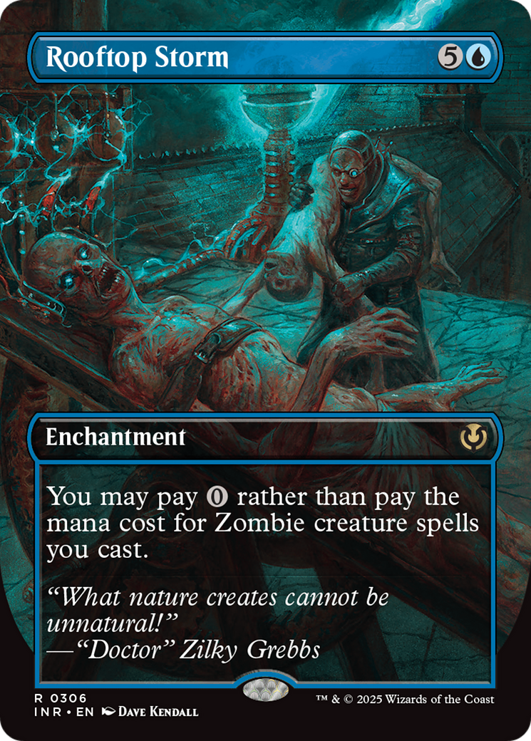 {R} Rooftop Storm (Borderless) [Innistrad Remastered][INR 306]