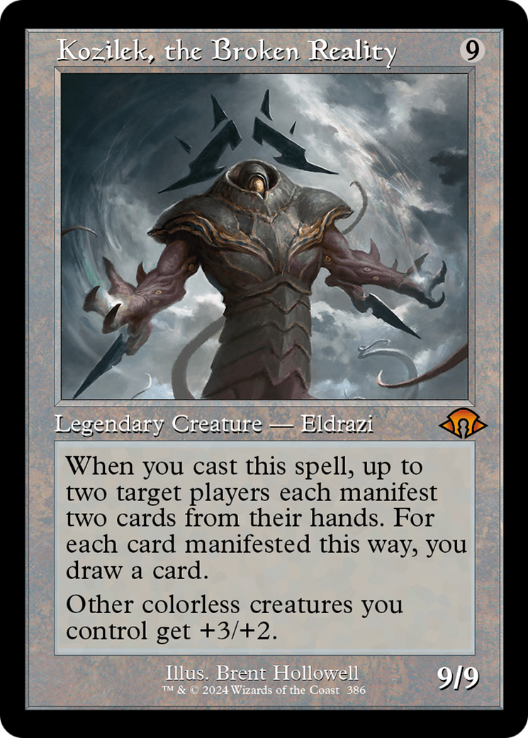 {R} Kozilek, the Broken Reality (Retro) [Modern Horizons 3][MH3 386]