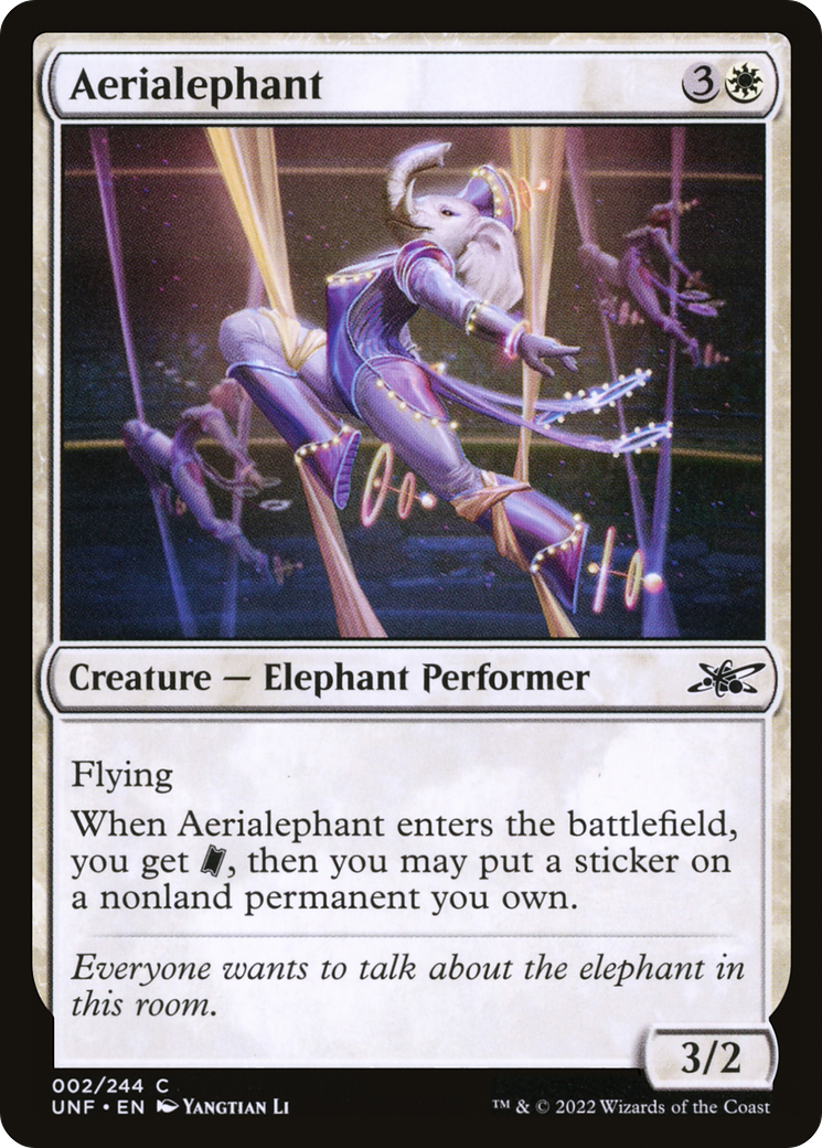{C} Aerialephant [Unfinity][UNF 002]
