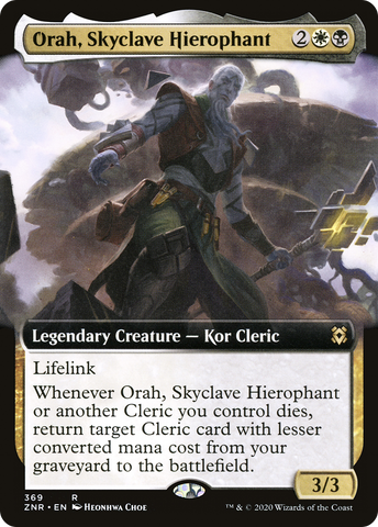 {R} Orah, Skyclave Hierophant (Extended Art) [Zendikar Rising][ZNR 369]