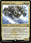 {R} Avalanche Tusker [Khans of Tarkir Prerelease Promos][PR KTK 166]