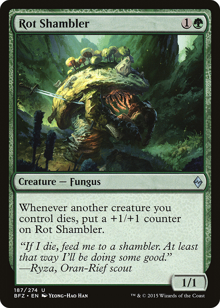 {C} Rot Shambler [Battle for Zendikar][BFZ 187] - Misty Mountain Games