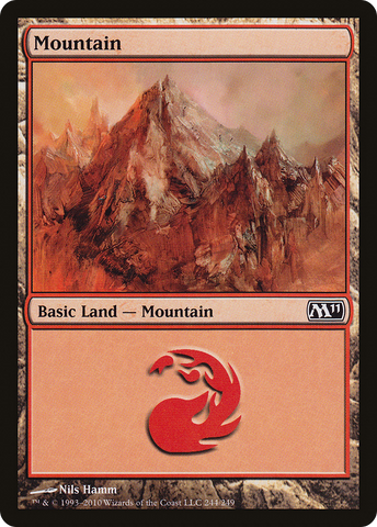 {B}[M11 244] Mountain (244) [Magic 2011]