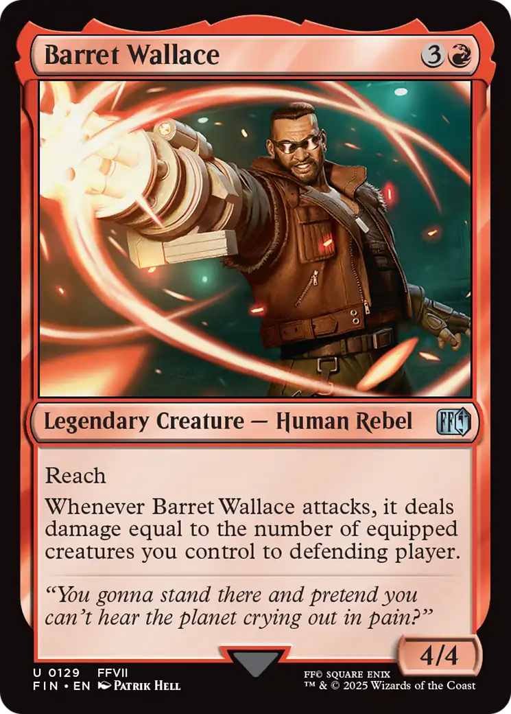 {@C} Barret Wallace [FINAL FANTASY Commander][FIN 129]