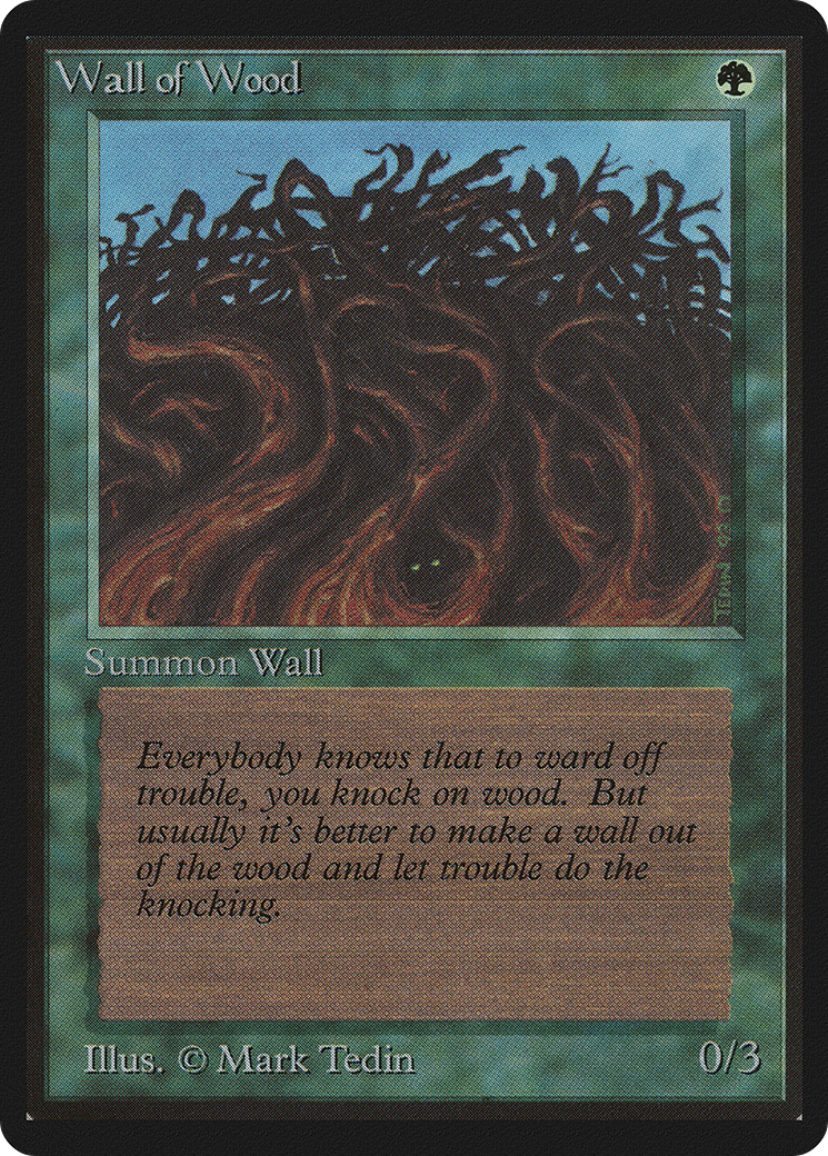 {C} Wall of Wood [Beta Edition][LEB 226] - Misty Mountain Games