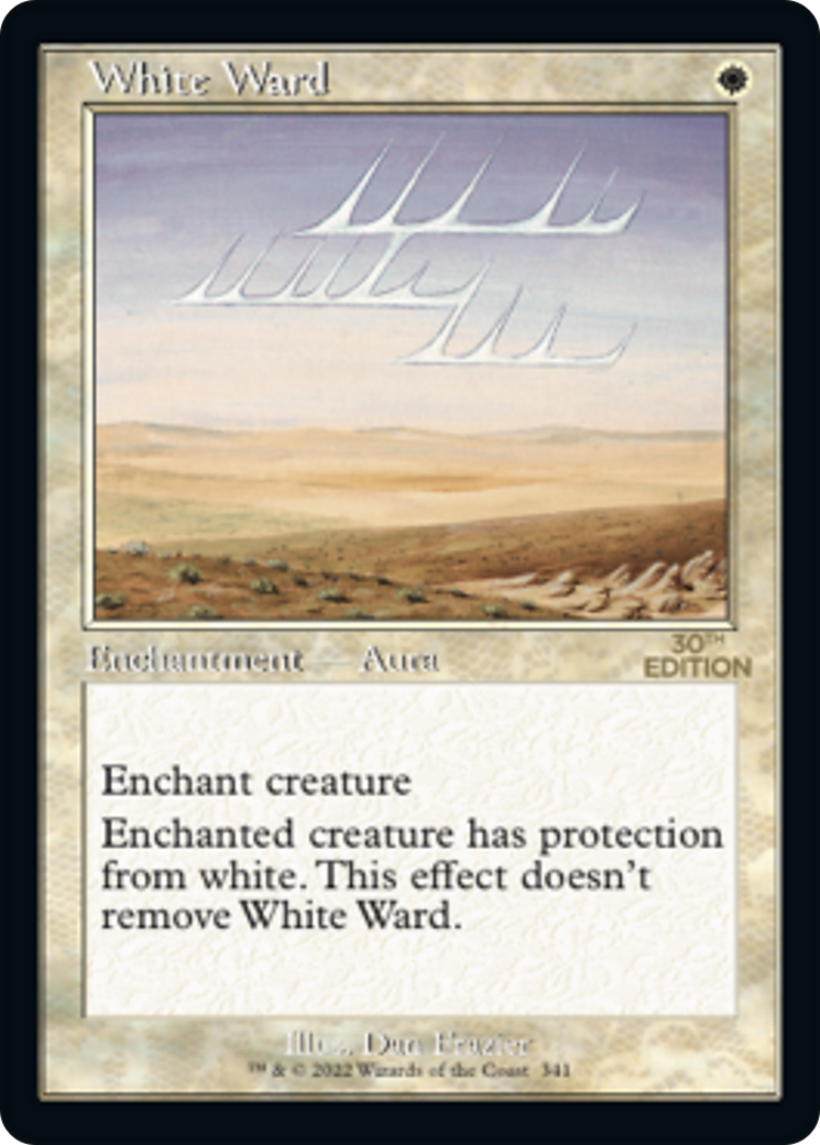 {C} White Ward (Retro) [30th Anniversary Edition][30A 341]