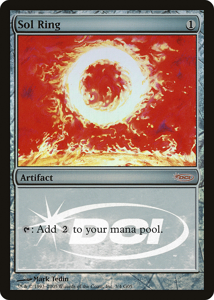 {R} Sol Ring [Judge Gift Cards 2005][PA J05 003] - Misty Mountain Games