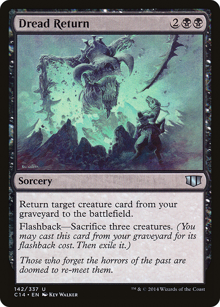 {C} Dread Return [Commander 2014][C14 142]