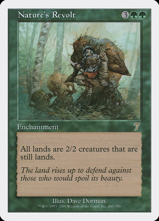 {R} Nature's Revolt [Seventh Edition][7ED 260]