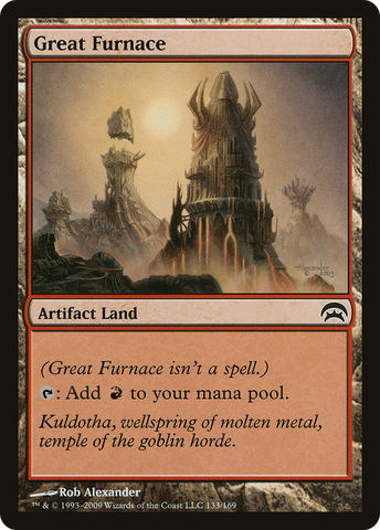 {C} Great Furnace [Planechase][HOP 133]