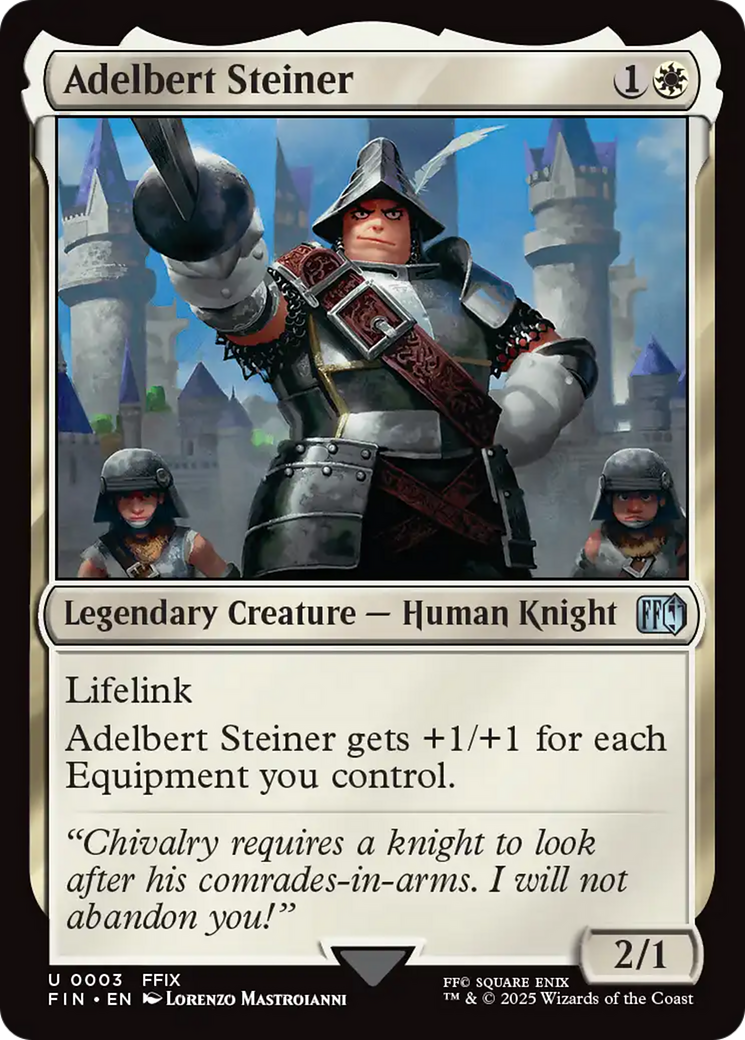 {@C} Adelbert Steiner [FINAL FANTASY][FIN 003]
