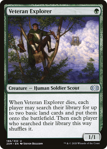 {C} Veteran Explorer [Double Masters][2XM 186]
