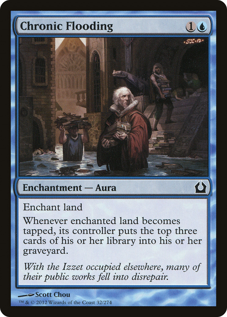 {C} Chronic Flooding [Return to Ravnica][RTR 032]